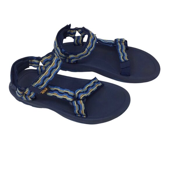 Teva Hurricane XLT Youth Sandals 1019390Y Unisex Big Kids 4 Blue Hiking Sport - Picture 2 of 10